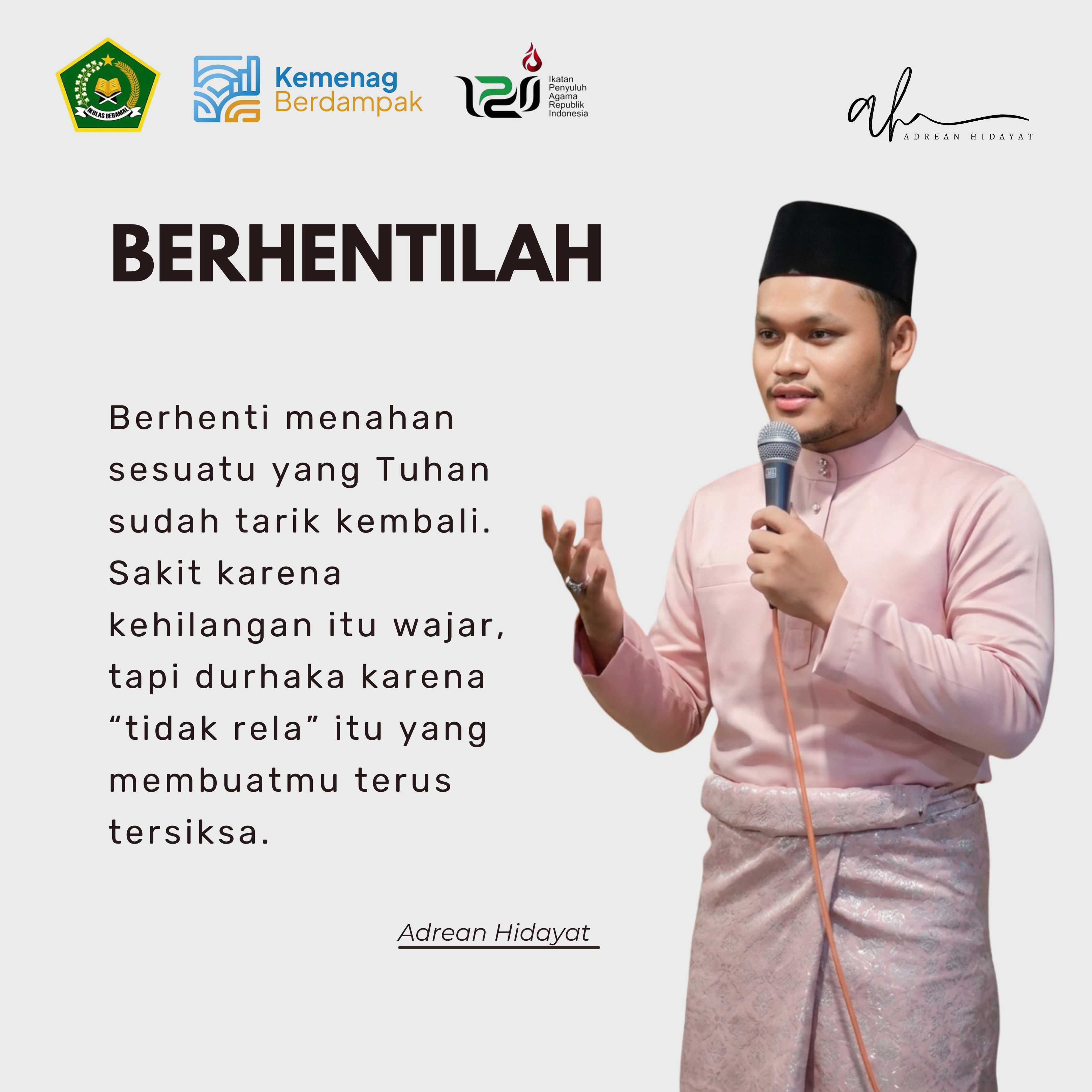 Berhenti Menahan yang Telah Ditarik, Belajar Ikhlas dalam Ketetapan Tuhan